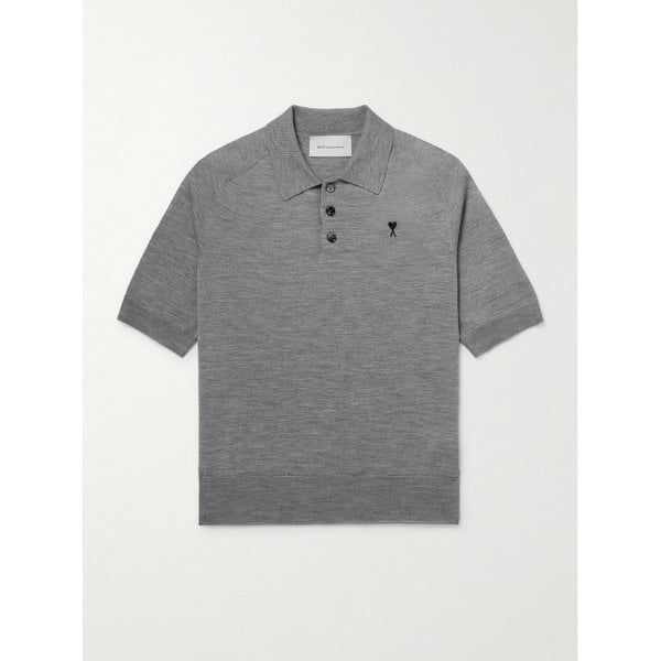 로고 자수 메리노 울 폴로 티셔츠 46376663162992592