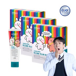 엑스퍼트 주니어 치약 후르츠민트향 100g 4입 x3개(총 12개)