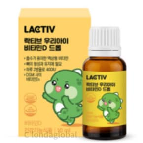 우리아이 어린이 액상 비타민D 드롭 10ml