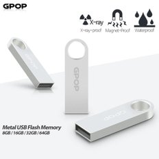 GPOP 메탈 SLIM USB메모리 32GB 생활방수/자기손상방지