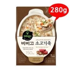 (7206410) 비비고 소고기죽 280g