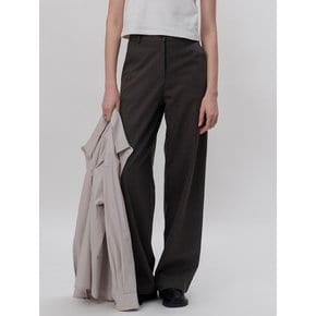 Bark linen pants (brown)