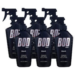 Bod Man 보드맨 프래그런스 바디 스프레이 블랙 236ml 6개