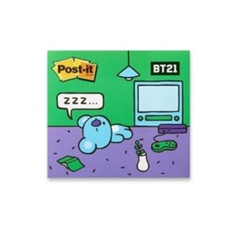 알티피아 /3M SSN 커버노트 BT21 코야/654 656 613 혼합 (1개