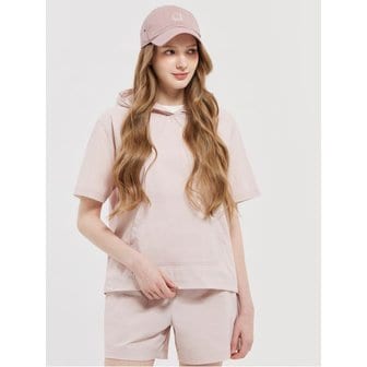 노르디스크 휘게쿨 후디 반팔 티셔츠W OWM25226D9
