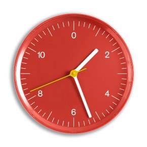 헤이 HAY Wall Clock Red 벽시계 레드
