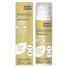 캔서카운슬 호주 데이웨어 하이드레이팅 세럼 SPF50+ 50ml