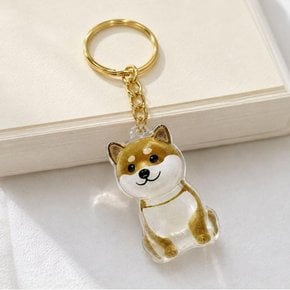 반려견 털 보관함 키링 강아지 털 수납 휴대용 케이스 (52447912)