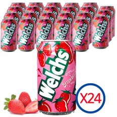 [농심] 웰치스 딸기 355ml x24캔 1박스