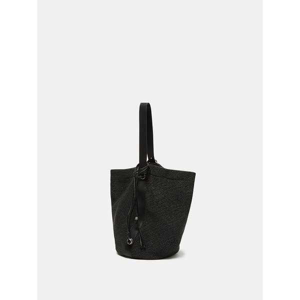 Haru Shoulder 24 Raffia RIBSX25643BKX