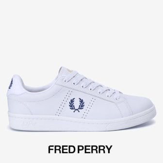 프레드페리 [프레드페리-Fred Perry] 남녀 데일리 스니커즈. SFPU2416333-U05 B721 Leather/Towelling