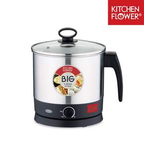 빅멀티포트 2L KEK-MS160 전기 라면기 무선 라면 포트 멀티포트 라면포트 라면조리기 전기냄비 쿠커