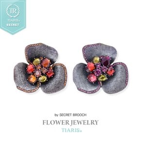 [TIARIS(티아리스)]브로치_주얼리플라워_flower jewelry_CM09PB