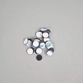 고무 원형 부착식 자석 스티커 15mm 전단지 붙이는 얇은 디움 롤 종이(WFPFBWL)