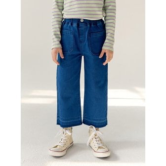 베베테일러 레아 세미 와이드 데님팬츠