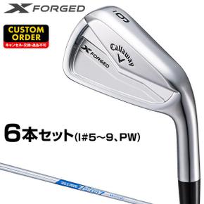 3443911 X FORGED 엑스포지드 아이언 NSPRO Zelos7 스틸 샤프트 6개 세트( IA3321283