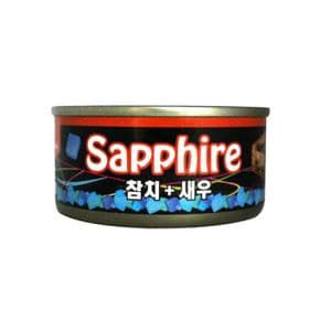 사파이어 참치 새우 캔 80g X ( 5매입 )