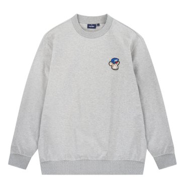 MARTINE GOLF [정상가 218000원]남성 기본 심볼 베이직 맨투맨 그레이 (QM0DKS10836)