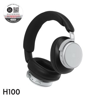 뱅앤올룹슨 공식 수입 베오플레이 H100 (Beoplay H100) Black 100주년 기념 블루투스 무선 헤드폰