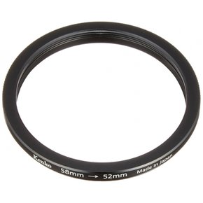 켄코 렌즈 어댑터 스텝 다운 링 58-52mm (P 0.75) 렌즈용 필터 직경 직경