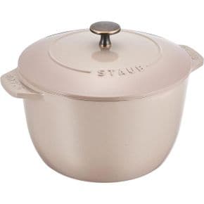 영국 스타우브 냄비 STAUB 20CM Round CAST Iron Rice COCOTTE Sesame 1682674