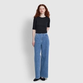 여 와이드 데님 팬츠 J126901002051