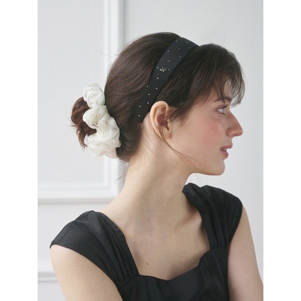 잔느 크리스탈 오간자 스크런치 JP-26-006S