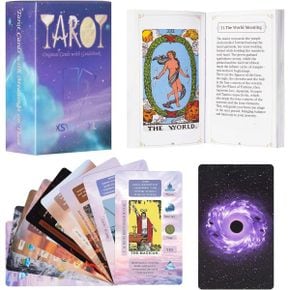 미국 신년 타로카드 Tarot Cards with Meanings on Them Beginners Deck Set Guide Book 1554606