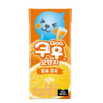  미닛메이드 쿠우 오렌지 주스 195ml x 32개