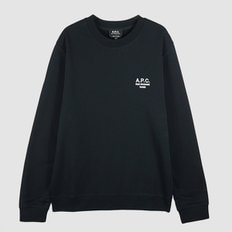 A.P.C. 아페쎄 남성 라이더 로고 맨투맨 블랙 COEZD H27699 LZZ