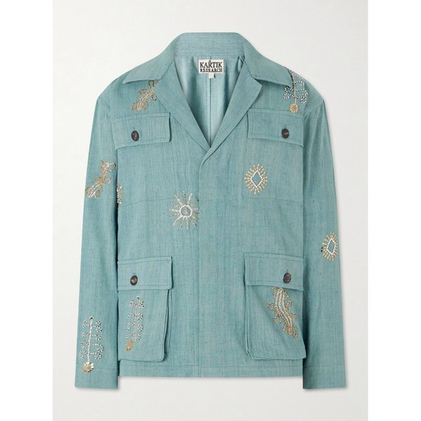 카틱 리서치 사파리 자수 코튼 재킷 46376663162975531