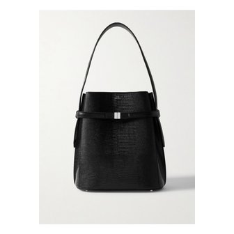 토템 벨트 리자드 이펙트 가죽 토트 블랙 1647597349543323