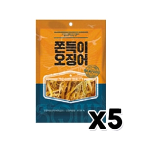 쫀득이 오징어 술안주간식 38g x 5개