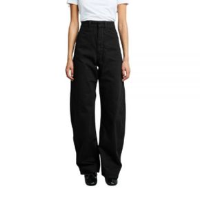 르메르 26 High Waisted Curved Pants (PA1264 LD1055 999) (하이웨이스트 커브드 팬츠)