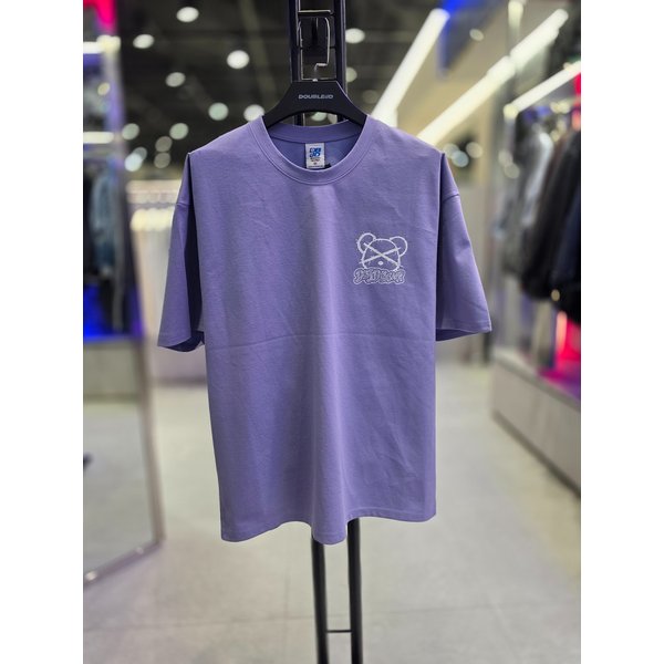 [시흥점] 26 남여공용 하프베어 반팔티(퍼플)/JHZK10201PU