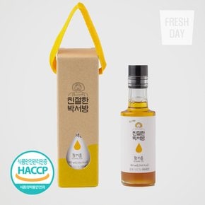 [HACCP] 국내산 수제 저온압착 전통 참기름 180ml