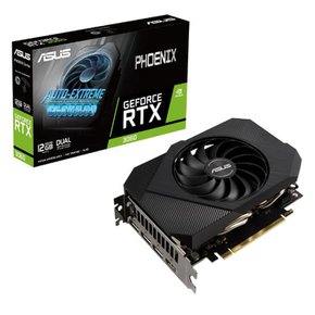 아수스 (ASUS) Tek RTX3060 탑재 싱글 팬 12G PH-RTX3060-12G-V2 그래픽카드