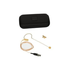 Shure MX153T O-TQG Omnidirectional Earset Headworn Microphone, Tan by