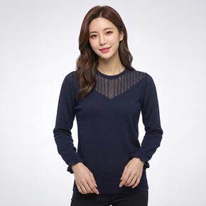 여름 여성 상단 짜임 포인트 니트 ALSRL3111-915