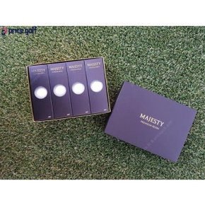 2020년 마제스티 프리미엄 레진 골프공 (4피스) 화이트 - 1더즌 (12구...