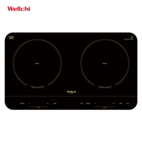 2구 인덕션 이동식 이동형 가정용 전기레인지 업소용 WEI-200p 3.5kW 슬라이드 컨트롤