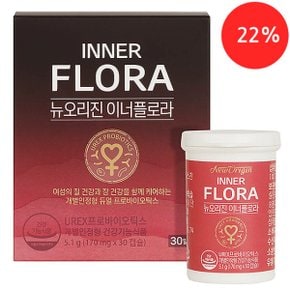 질 건강 유산균 이너플로라 170mgX30캡슐