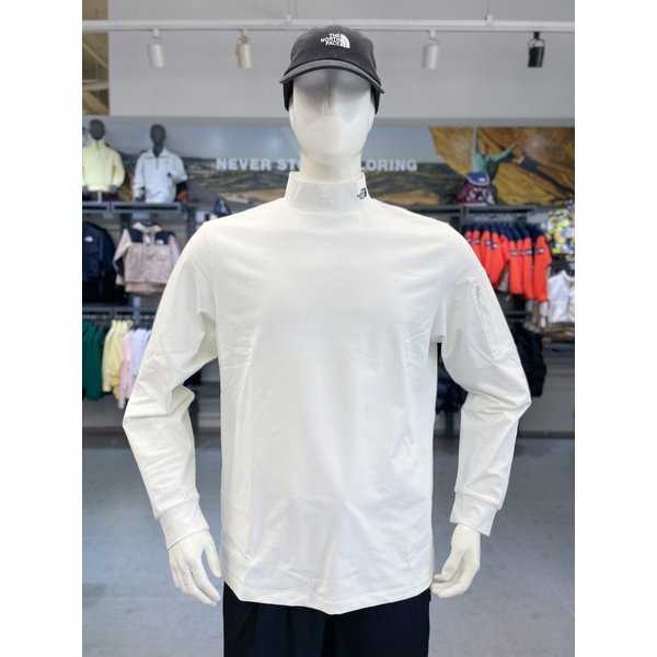 [여주점] 남성 TNF 롱슬리브 모크넥 티셔츠 NT7XP60B