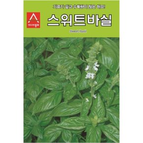 아시아종묘 씨앗 허브 스위트바실 3g 바질