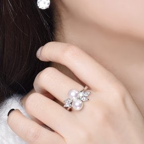 [선물포장] 한복반지 혼주반지 세레나 담수진주 반지