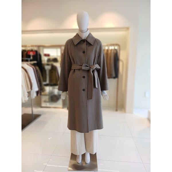 [여주점] 씨씨콜렉트 울캐시미어혼방벨티드코트 E254msh153