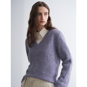 [LE MEILLEUR] HAZEL SWEATER (PURPLE VIOLET)