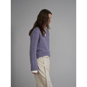 [LE MEILLEUR] HAZEL SWEATER (PURPLE VIOLET)