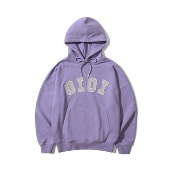 5252 BY O!Oi SIGNATURE HOODIE 기모X [LIGHT PURPLE]