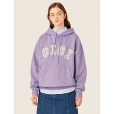 SIGNATURE HOODIE 기모X [LIGHT PURPLE]